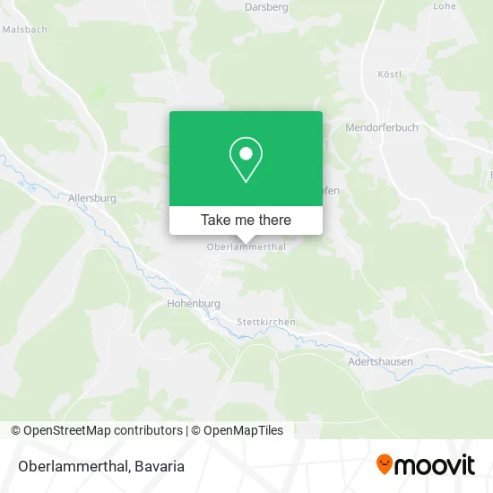 Карта Oberlammerthal