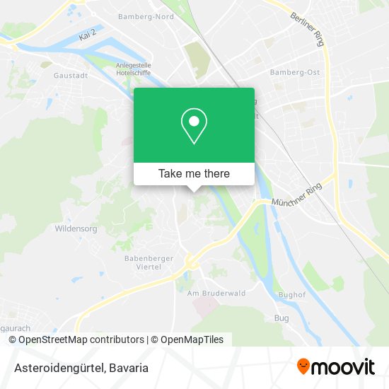Карта Asteroidengürtel