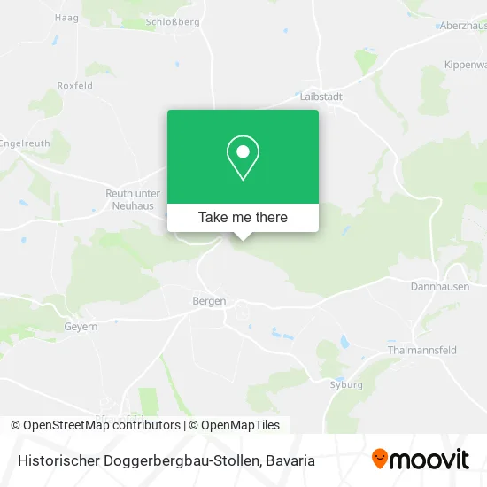 Карта Historischer Doggerbergbau-Stollen
