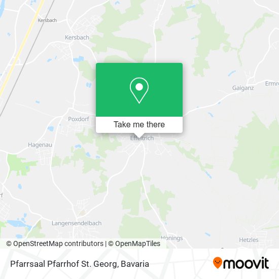 Pfarrsaal Pfarrhof St. Georg map