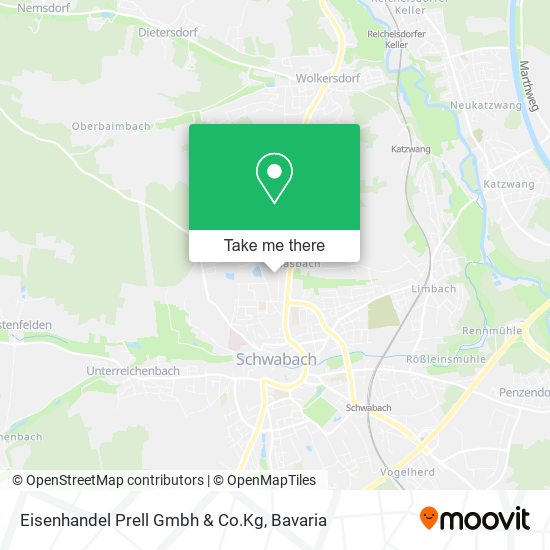 Eisenhandel Prell Gmbh & Co.Kg map