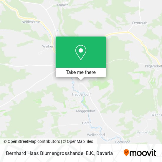 Bernhard Haas Blumengrosshandel E.K. map