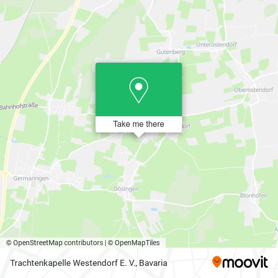 Trachtenkapelle Westendorf E. V. map