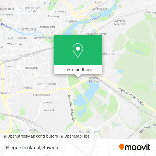 Карта Flieger-Denkmal