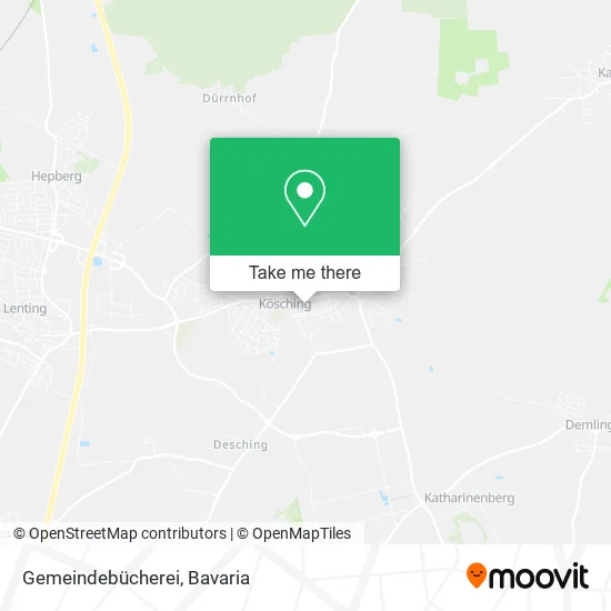 Карта Gemeindebücherei