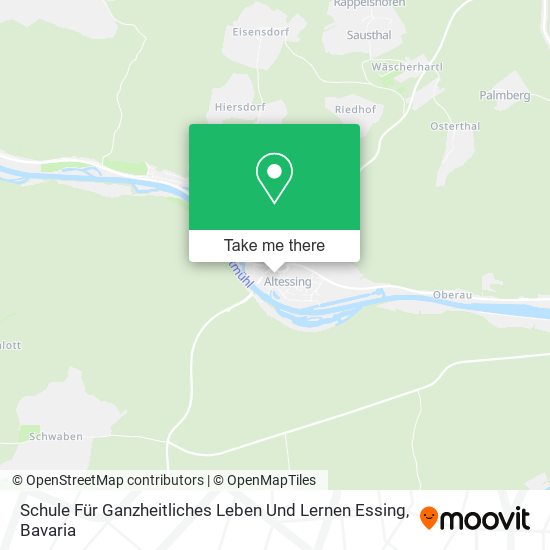 Schule Für Ganzheitliches Leben Und Lernen Essing map