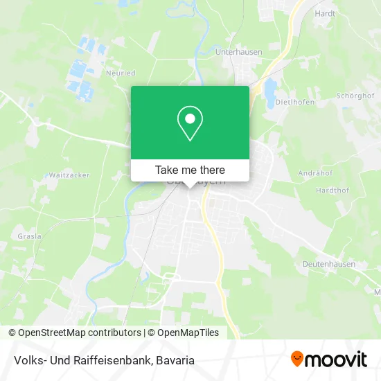 Карта Volks- Und Raiffeisenbank