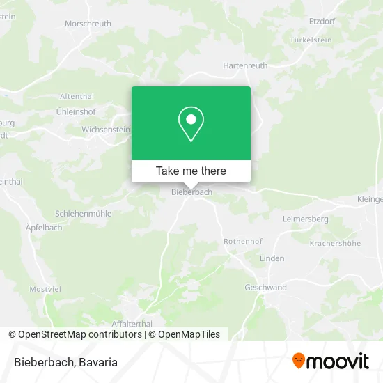 Карта Bieberbach