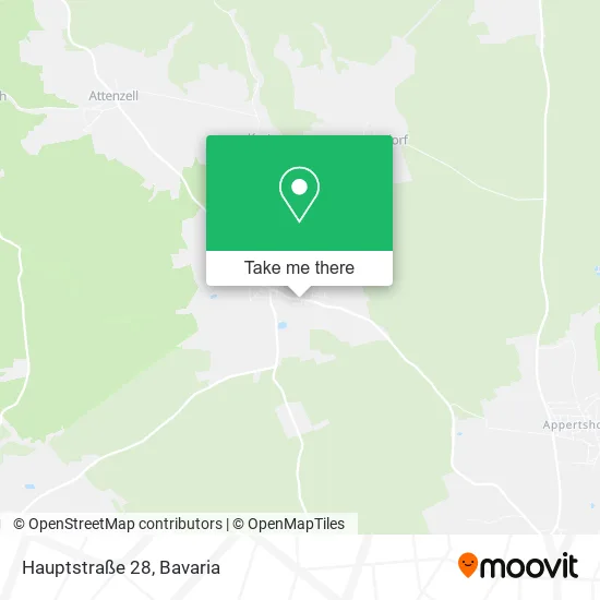 Карта Hauptstraße 28