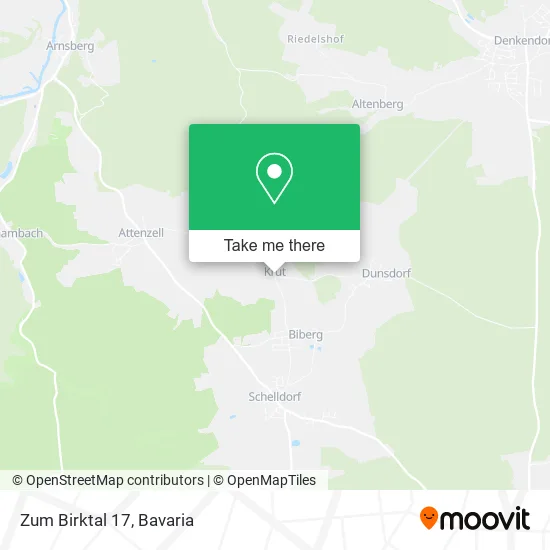 Карта Zum Birktal 17