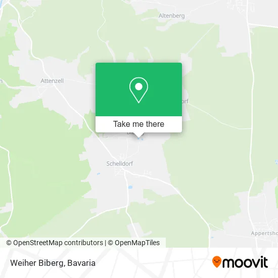 Карта Weiher Biberg
