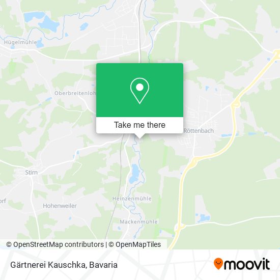 Gärtnerei Kauschka map