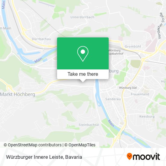 Würzburger Innere Leiste map