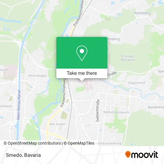 Smedo map