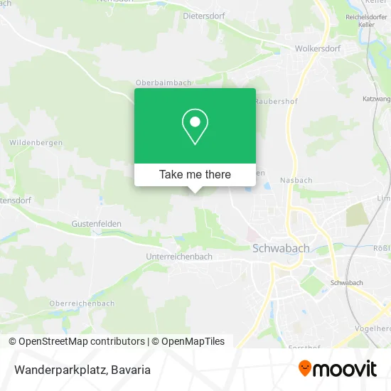 Карта Wanderparkplatz