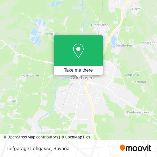 Карта Tiefgarage Lohgasse