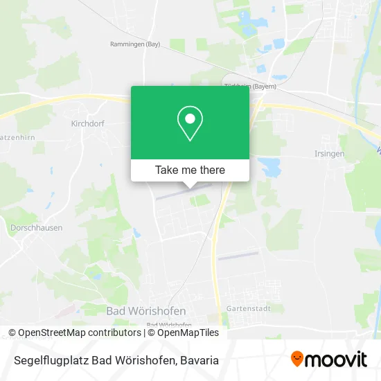 Карта Segelflugplatz Bad Wörishofen