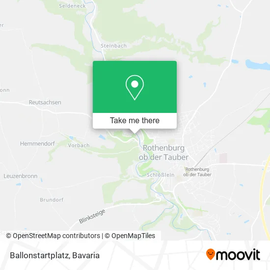 Карта Ballonstartplatz
