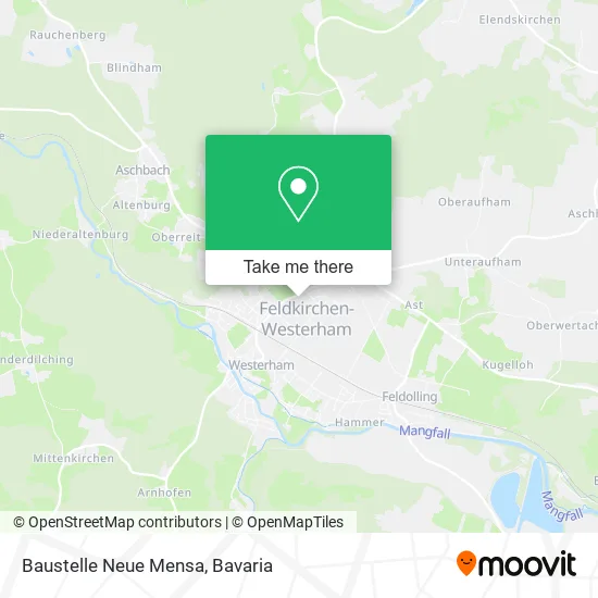 Карта Baustelle Neue Mensa