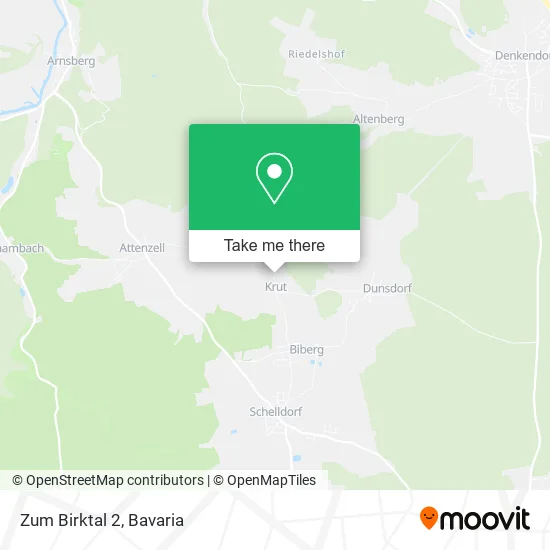 Карта Zum Birktal 2