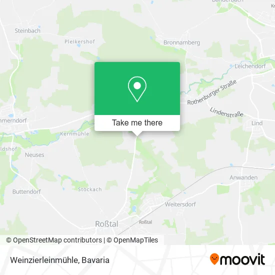 Карта Weinzierleinmühle