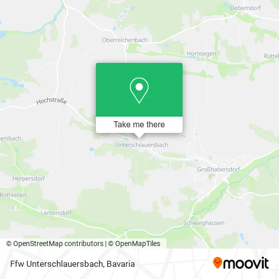 Карта Ffw Unterschlauersbach