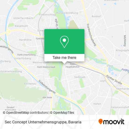 Sec Concept Unternehmensgruppe map