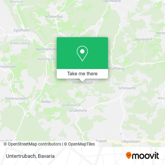 Карта Untertrubach