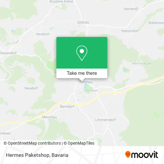 Карта Hermes Paketshop