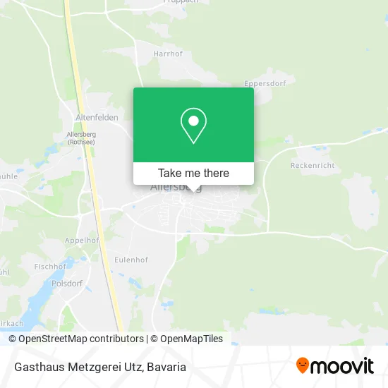 Карта Gasthaus Metzgerei Utz