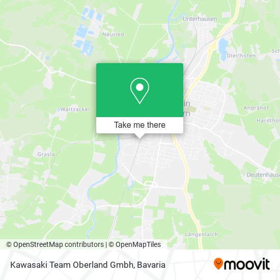 Kawasaki Team Oberland Gmbh map