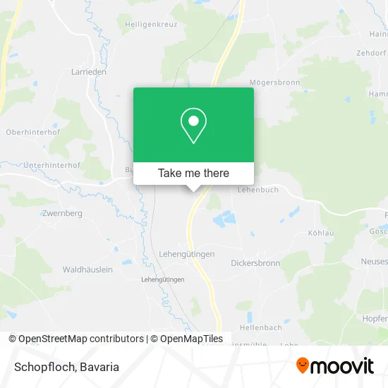 Карта Schopfloch