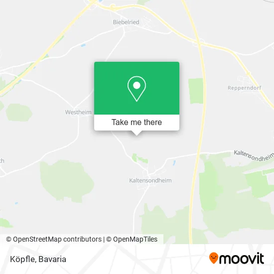 Карта Köpfle