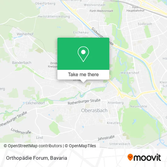 Карта Orthopädie Forum