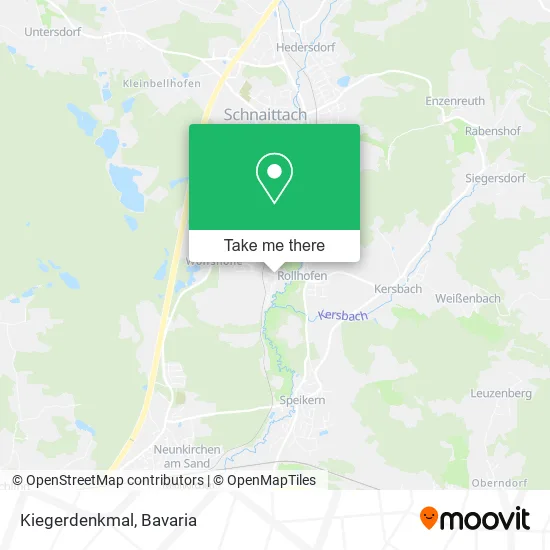 Карта Kiegerdenkmal