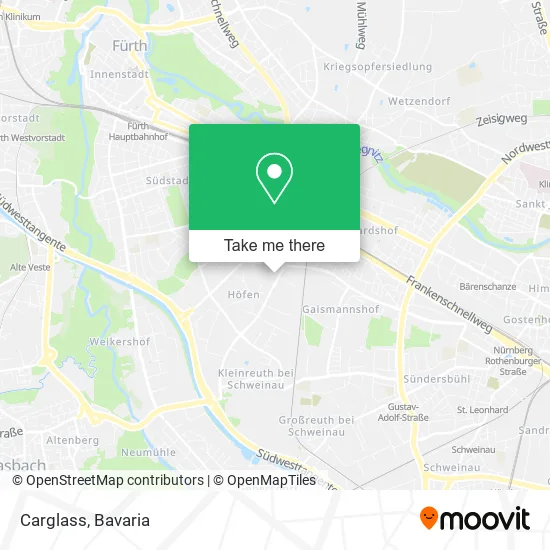 Карта Carglass