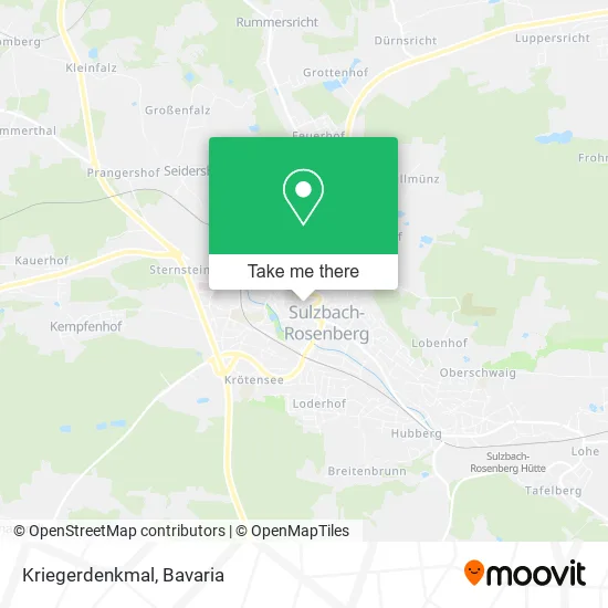 Карта Kriegerdenkmal