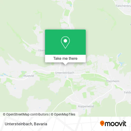 Карта Untersteinbach