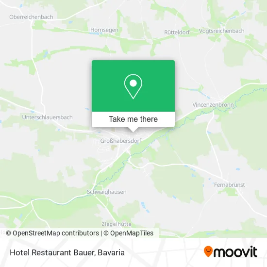 Карта Hotel Restaurant Bauer
