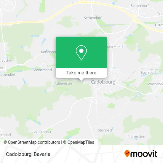 Карта Cadolzburg