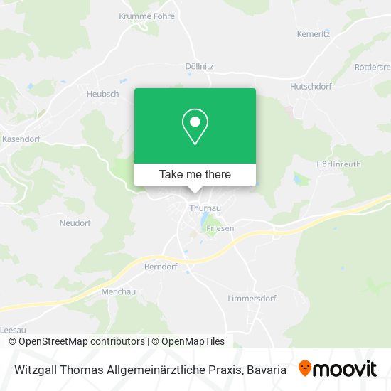 Witzgall Thomas Allgemeinärztliche Praxis map