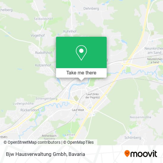 Bjw Hausverwaltung Gmbh map