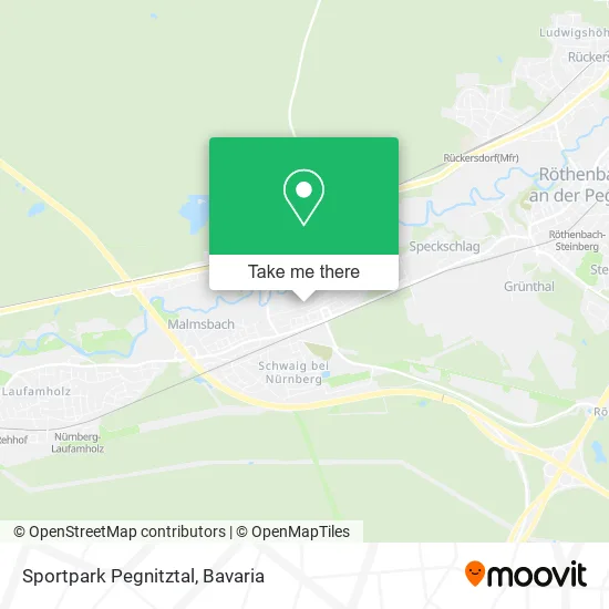 Карта Sportpark Pegnitztal