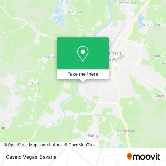 Casino Vegas map