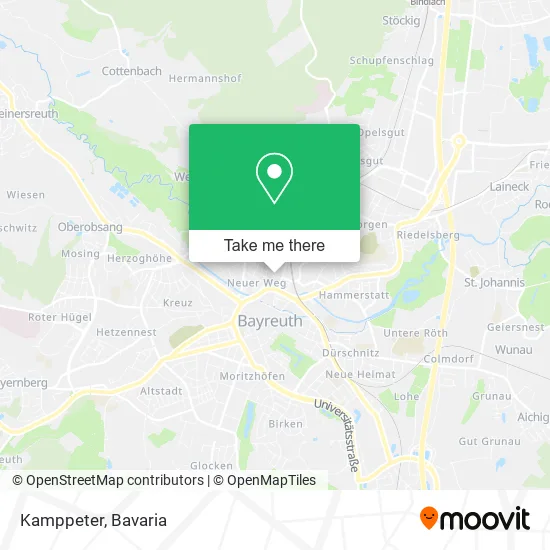 Карта Kamppeter