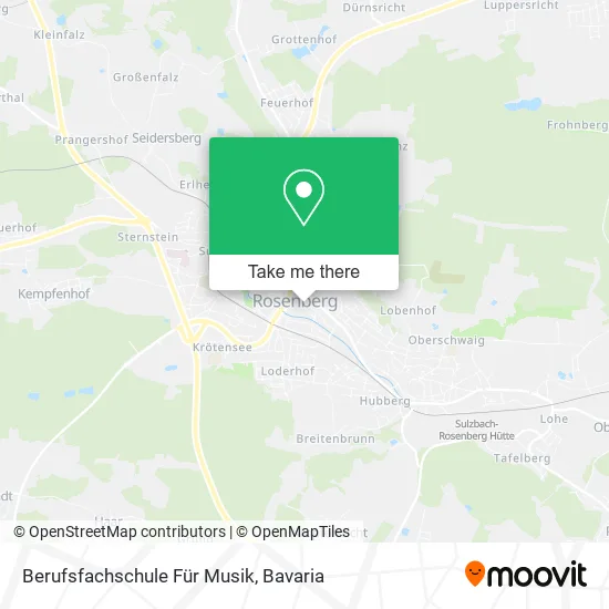 Карта Berufsfachschule Für Musik