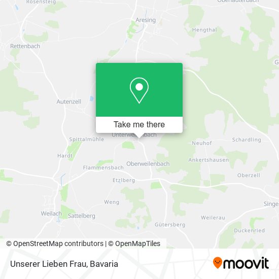 Карта Unserer Lieben Frau