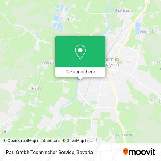 Pari Gmbh Technischer Service map