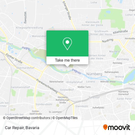 Car Repair map