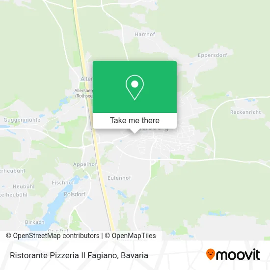 Ristorante Pizzeria Il Fagiano map